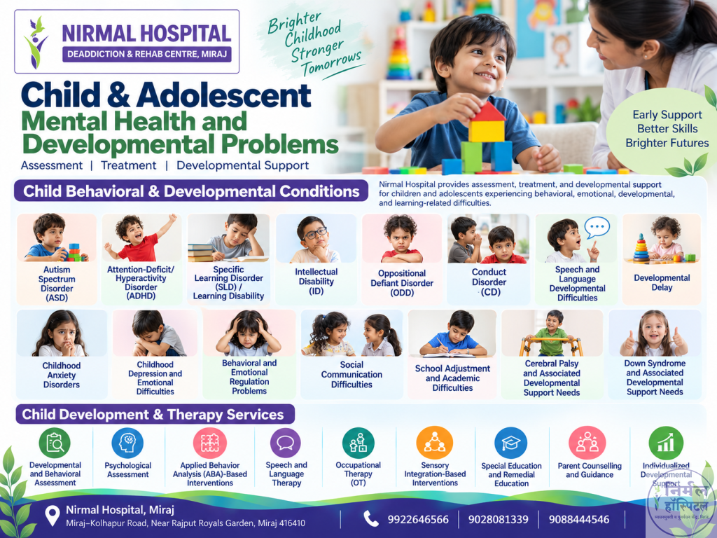 Child & Adolescent Mental Health and Developmental Problems
