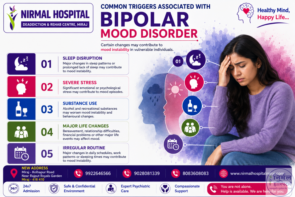 Common Triggers Associated With Bipolar Mood Disorder