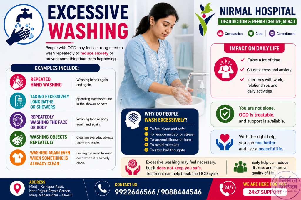 3. Obsessive Compulsive Disorder (OCD): Symptoms, Causes & Diagnosis Excessive Washing