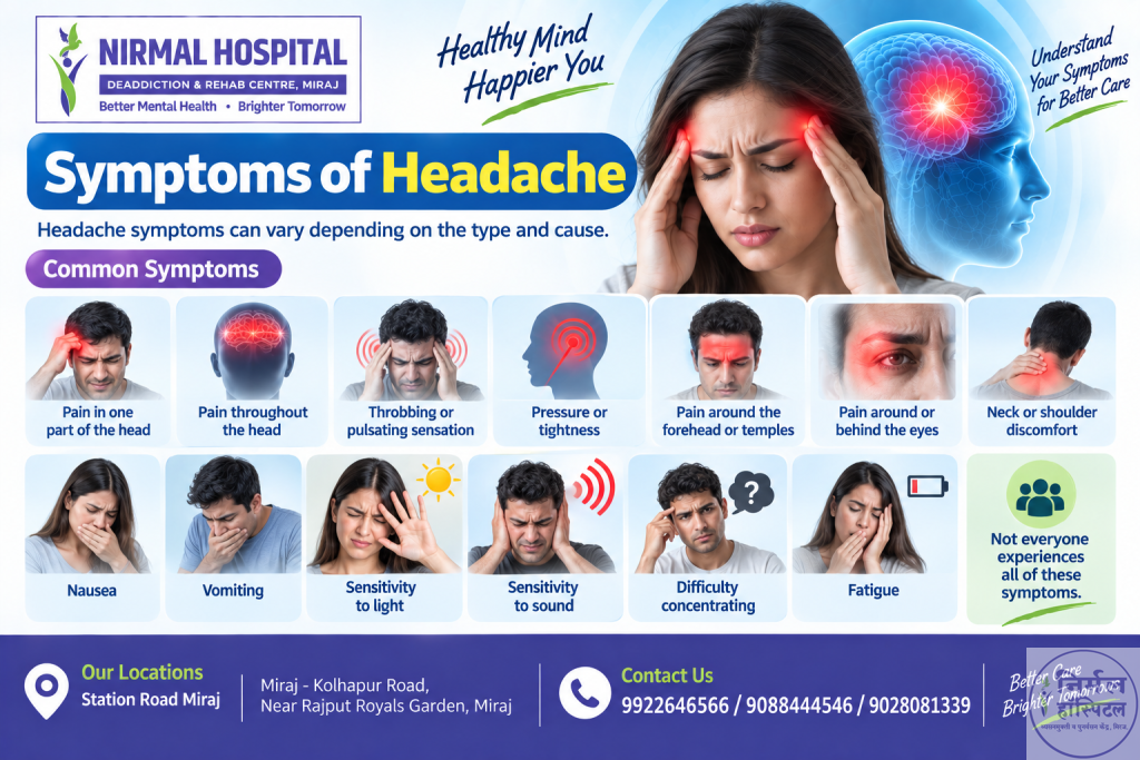 8. Headache Symptoms of Headache