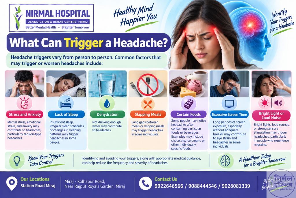 8. Headache What Can Trigger a Headache?