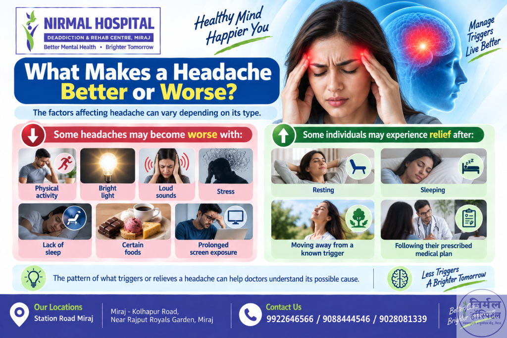 8. Headache What Makes a Headache Better or Worse?