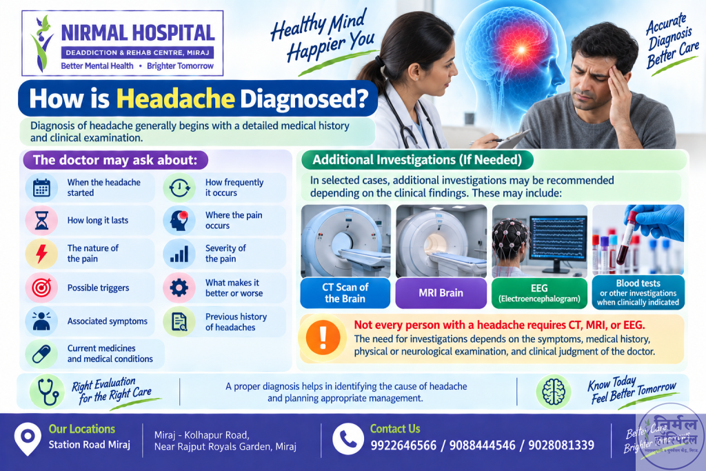 8. Headache How is Headache Diagnosed?