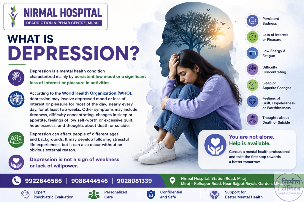 5. Depression: Symptoms, Causes, Types, Diagnosis and Mental Health Awareness What Is Depression?