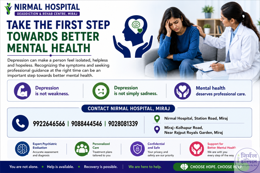 5. Depression: Symptoms, Causes, Types, Diagnosis and Mental Health Awareness Take the First Step Towards Better Mental Health