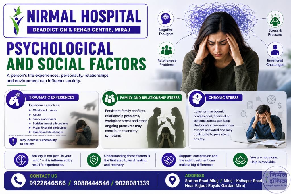 Psychological and Social Factors of Anxiety 