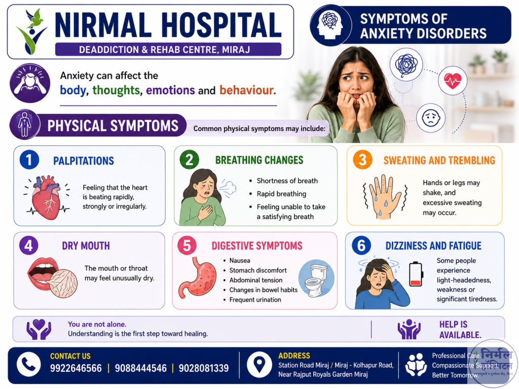 Symptoms of Anxiety Disorders