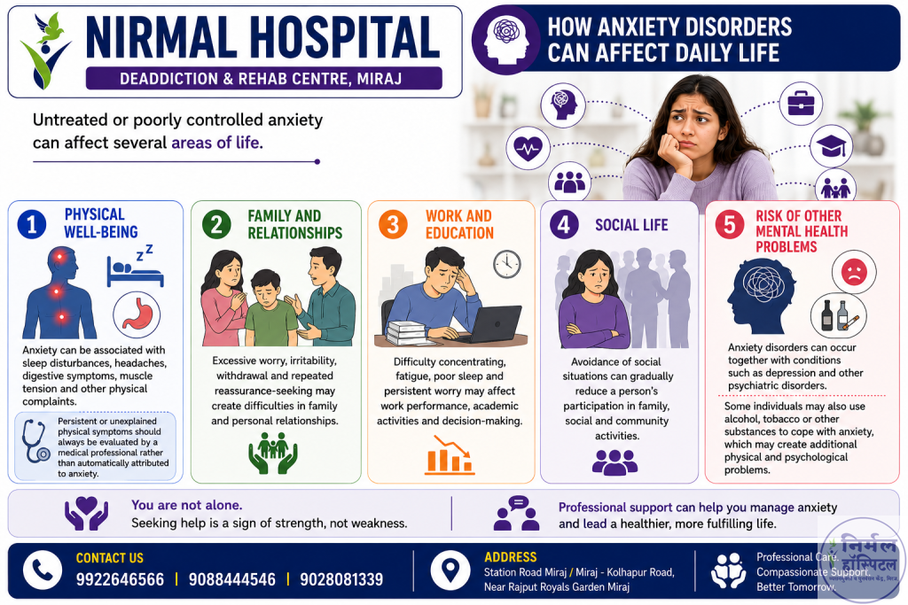 How Anxiety Disorders Can Affect Daily Life