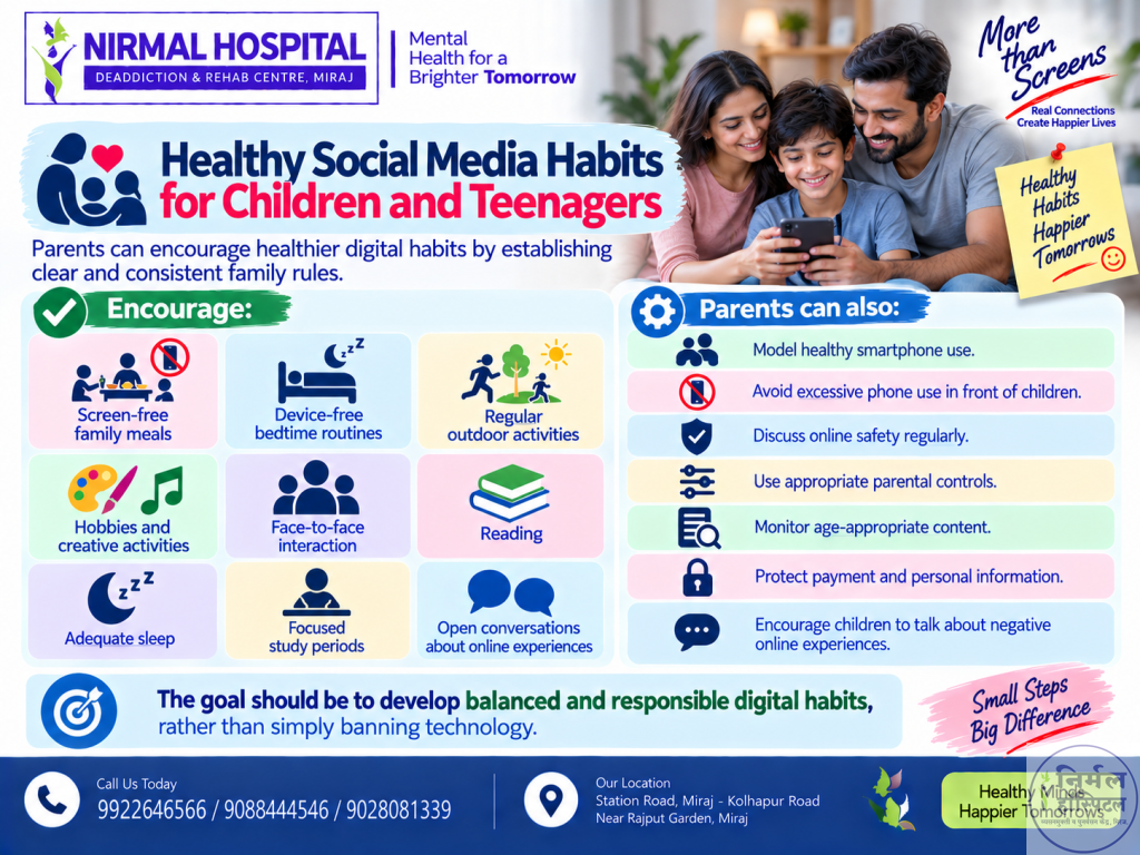 Healthy Social Media Habits for Children and Teenagers