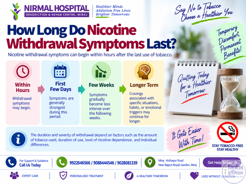 4. Nicotine Addiction: 8 Causes, Effects & Withdrawal Symptoms How Long Do Nicotine Withdrawal Symptoms Last?