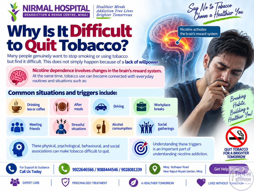 4. Nicotine Addiction: 8 Causes, Effects & Withdrawal Symptoms Why Is It Difficult to Quit Tobacco?