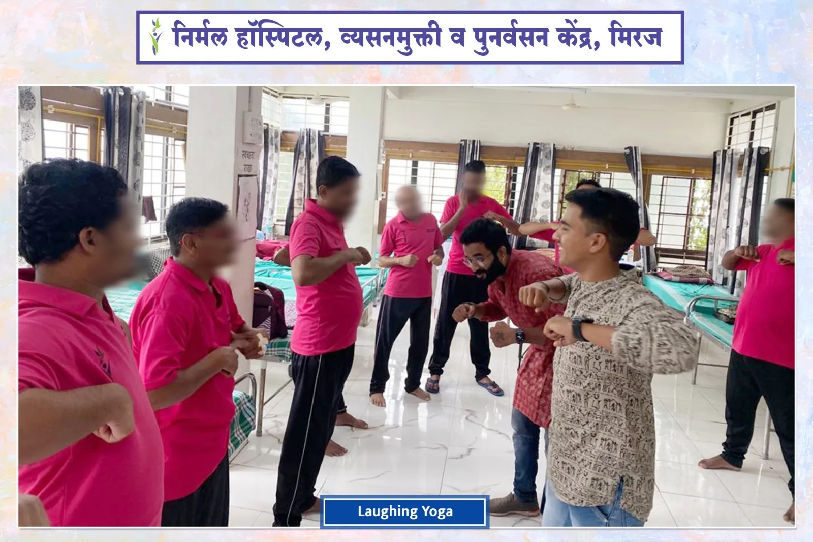 Laughing Yoga - Alcohol Deaddiction Center