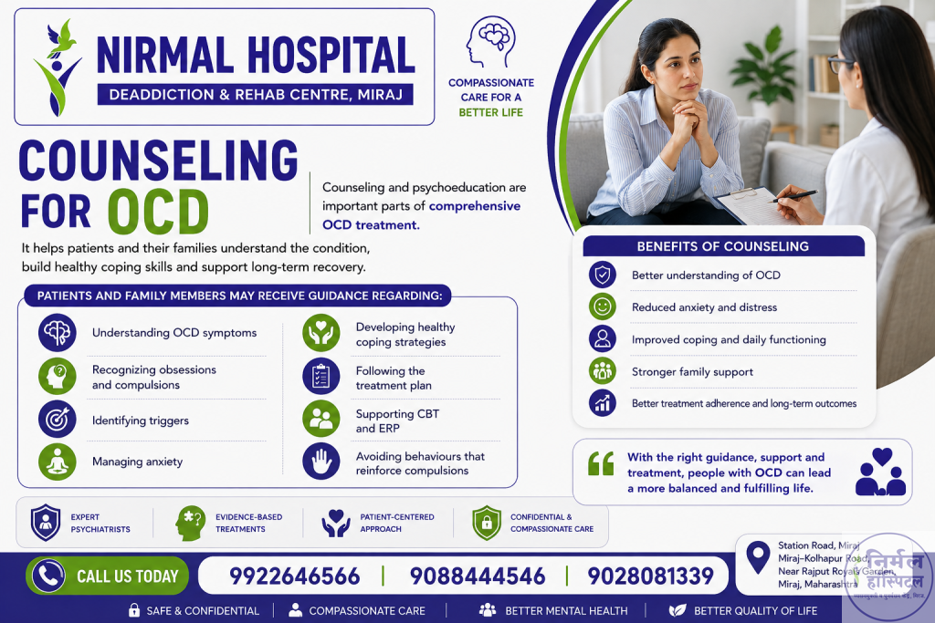 3. Effective OCD Treatment Near Me | Expert Care at Nirmal Hospital Counseling for OCD