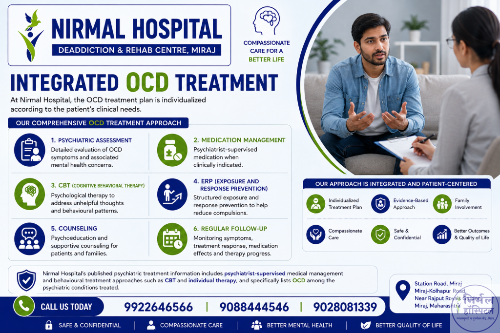 3. Effective OCD Treatment Near Me | Expert Care at Nirmal Hospital Integrated OCD Treatment