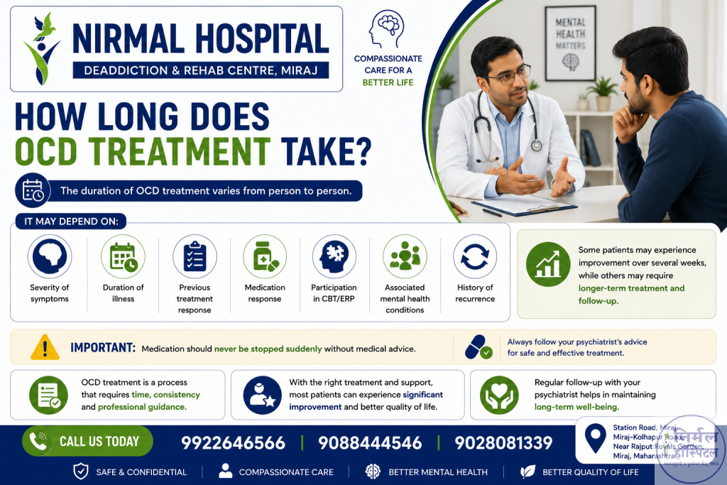 3. Effective OCD Treatment Near Me | Expert Care at Nirmal Hospital How Long Does OCD Treatment Take?