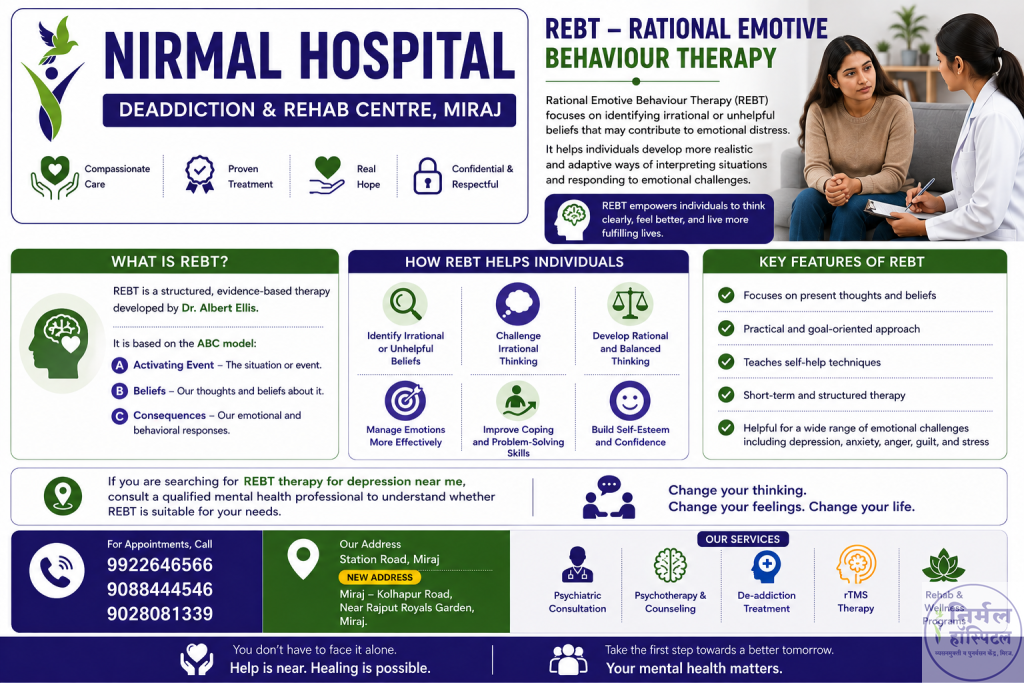 5. Depression Treatment Near Me | Psychiatrist & Depression Care REBT – Rational Emotive Behaviour Therapy