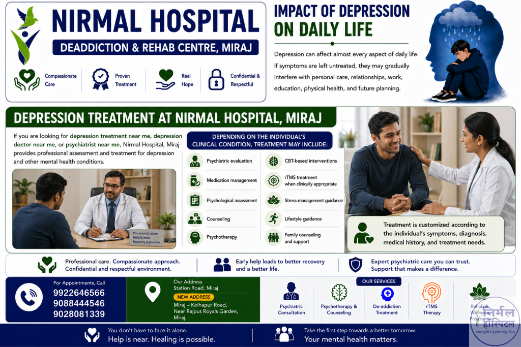 5. Depression Treatment Near Me | Psychiatrist & Depression Care Depression Treatment at Nirmal Hospital, Miraj