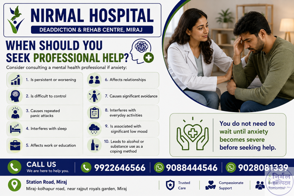 6. Powerful Anxiety Treatment Tips Near Me When Should You Seek Professional Help?