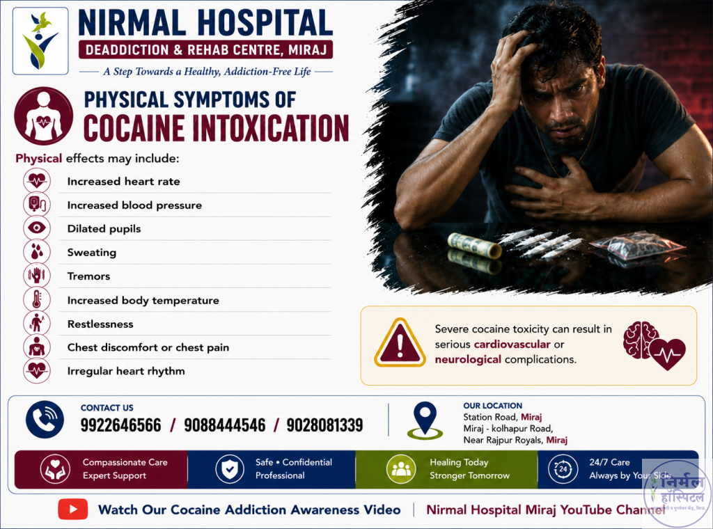 Physical Symptoms of Cocaine Intoxication