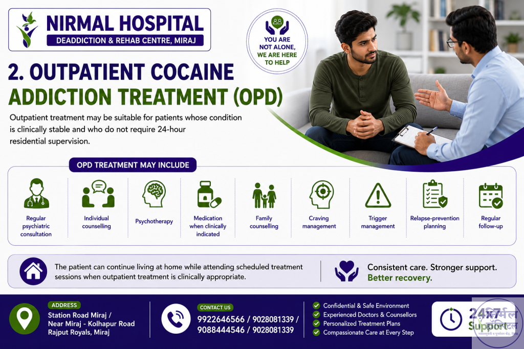 Outpatient Cocaine Addiction Treatment (OPD)