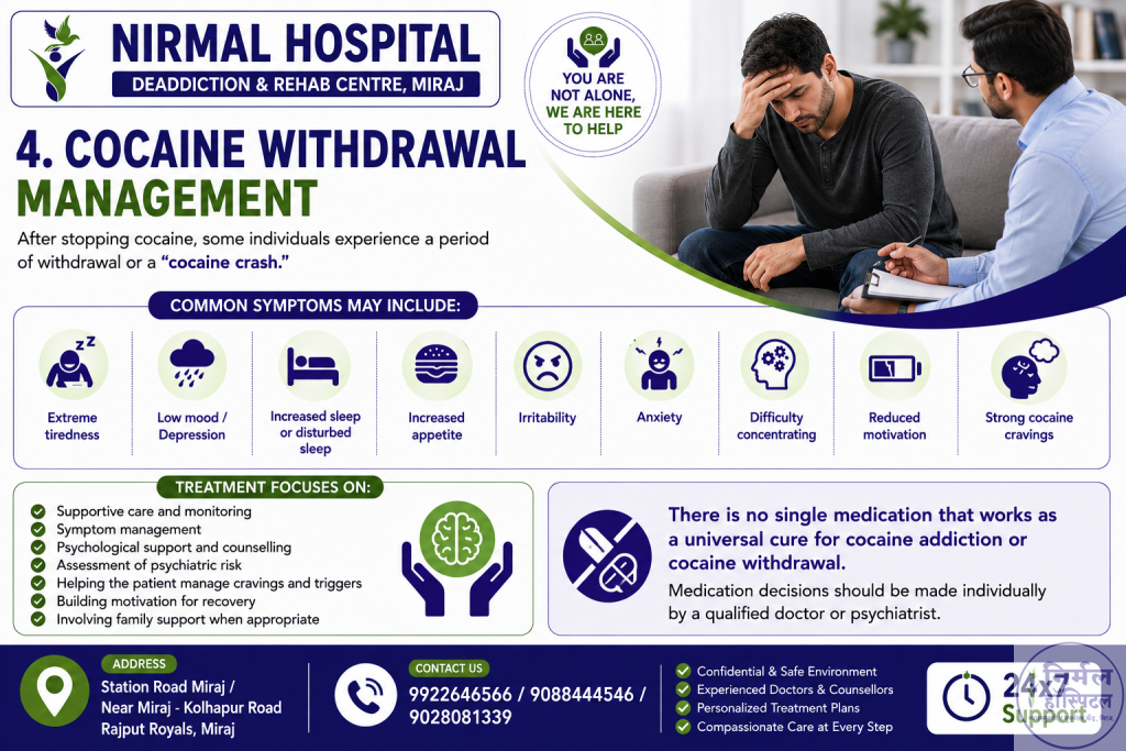 Cocaine Withdrawal Management