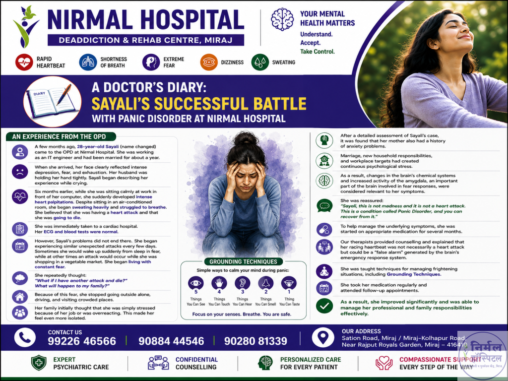 Panic Disorder A Doctor's Diary: Sayali's Successful Battle with Panic Disorder