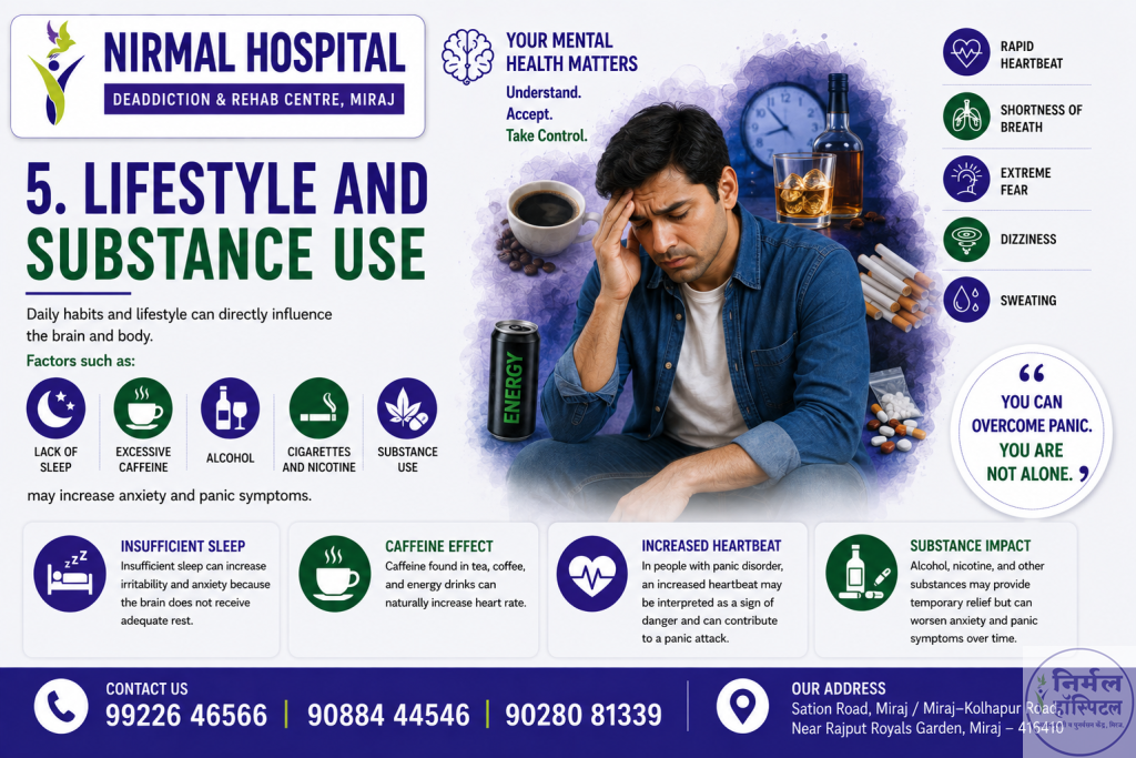 Panic Disorder Lifestyle and Substance Use