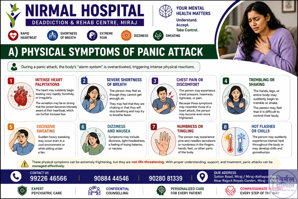 Panic Disorder Physical Symptoms of Panic Attack