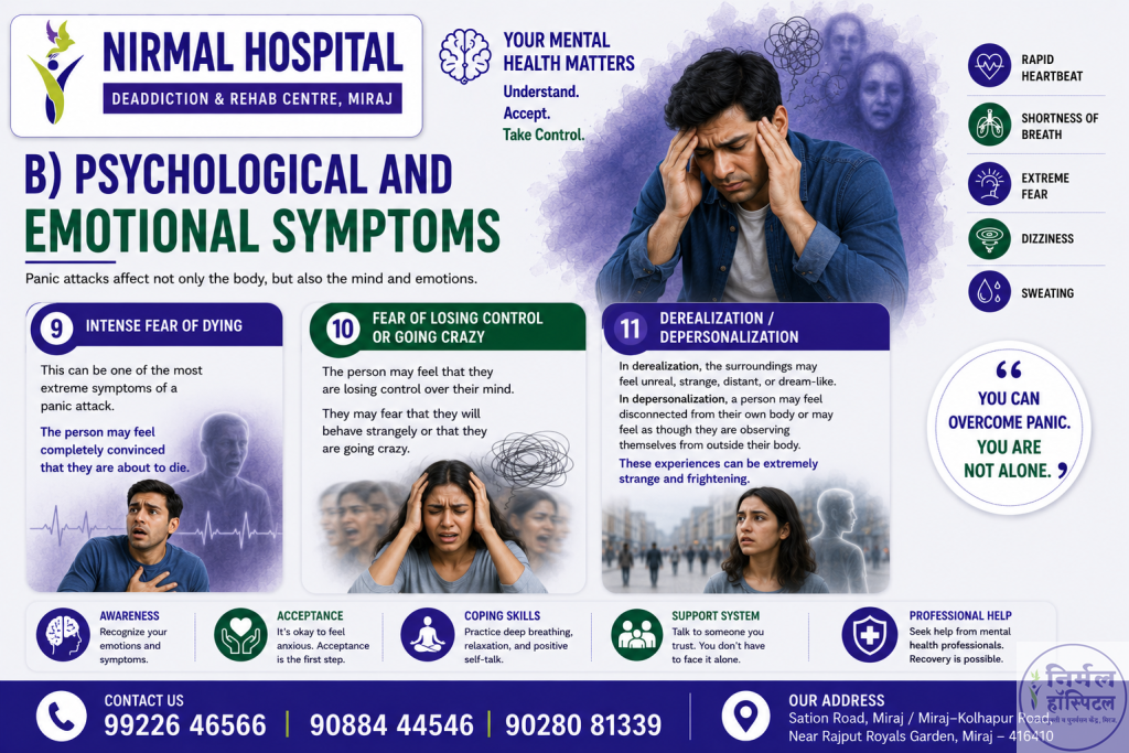 Panic Disorder Psychological and Emotional Symptoms