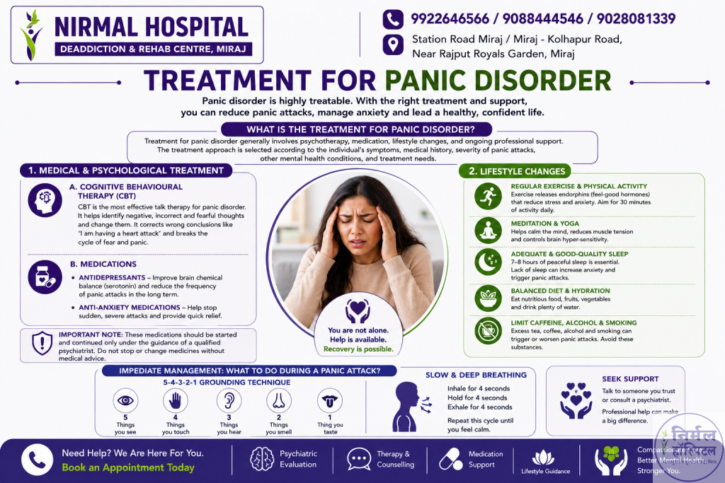 10. Panic Disorder Treatment & Management What Is the Treatment for Panic Disorder?