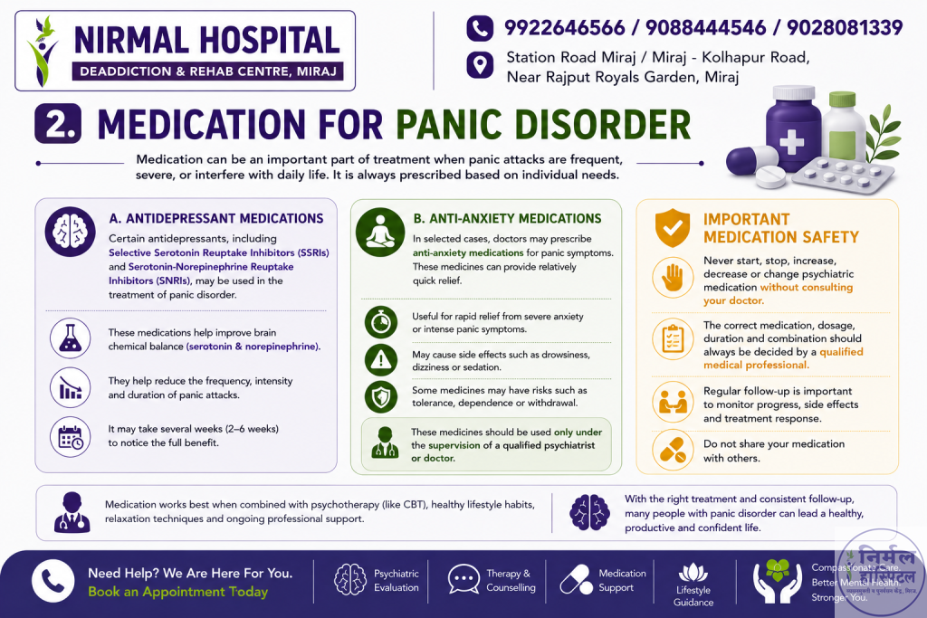 10. Panic Disorder Treatment & Management Medication for Panic Disorder