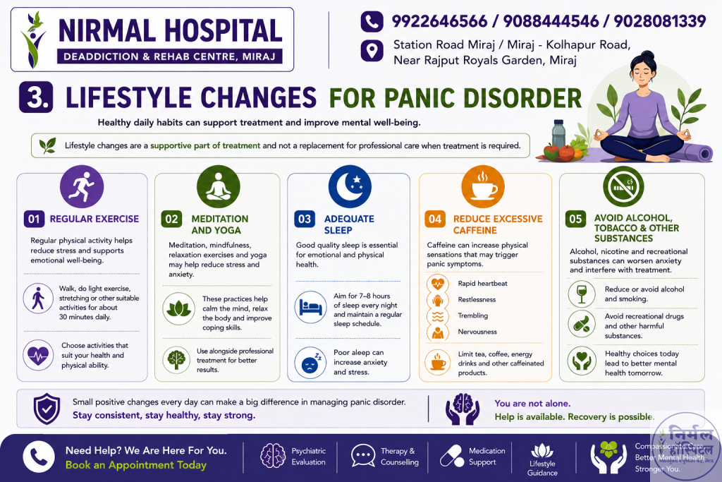 10. Panic Disorder Treatment & Management Lifestyle Changes for Panic Disorder