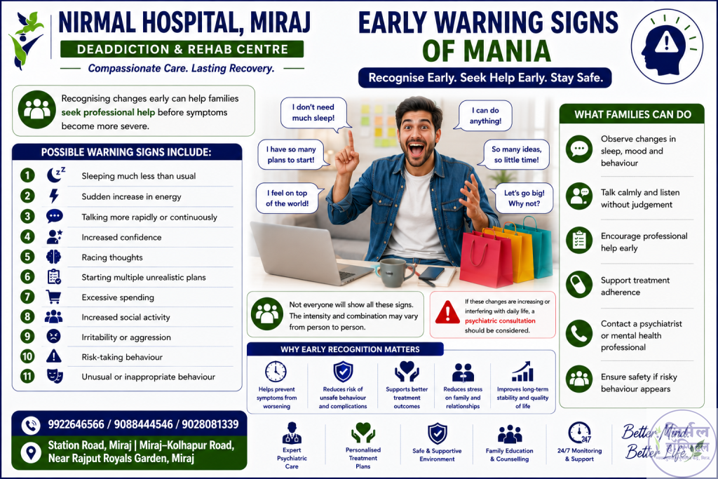 Early Warning Signs of Mania