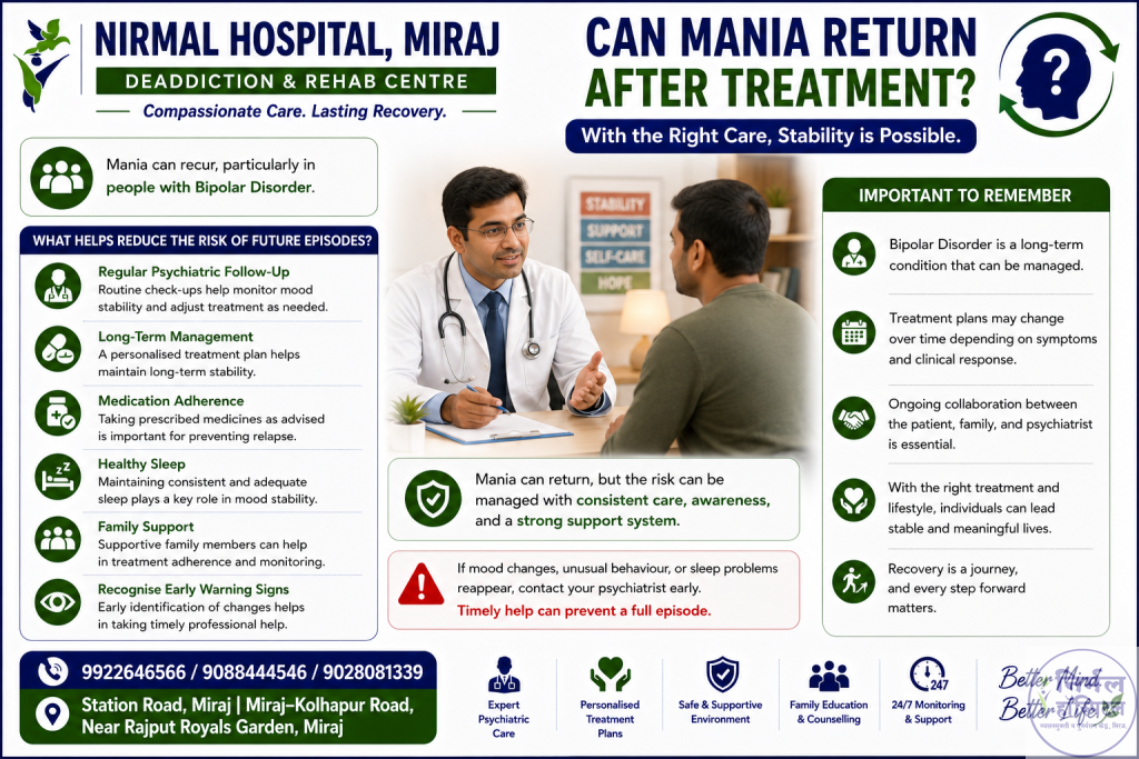 Can Mania Return After Treatment?