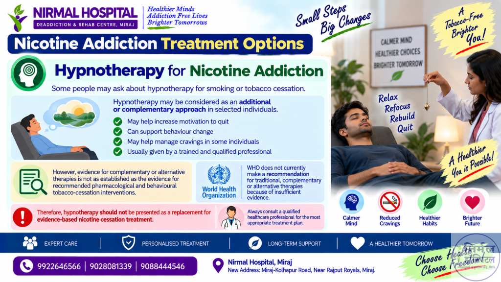 Nicotine (Tobacco,Gutkha & Cigarette) Addiction Treatment Hypnotherapy for Nicotine Addiction