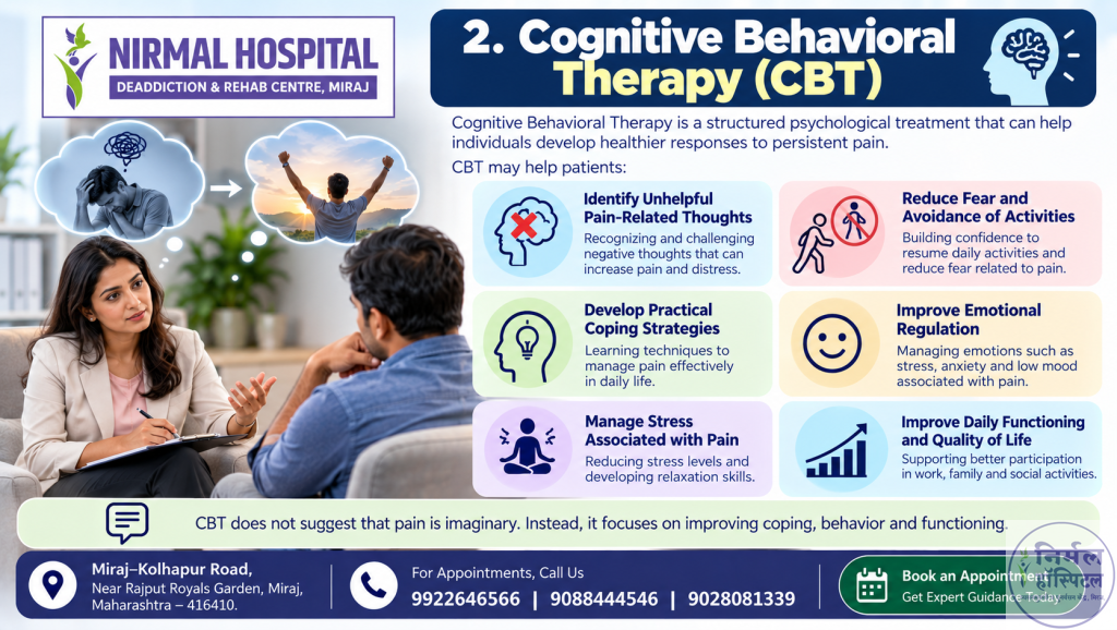 Cognitive Behavioral Therapy (CBT)
