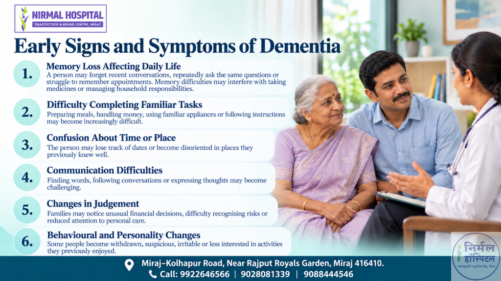Early Signs and Symptoms of Dementia