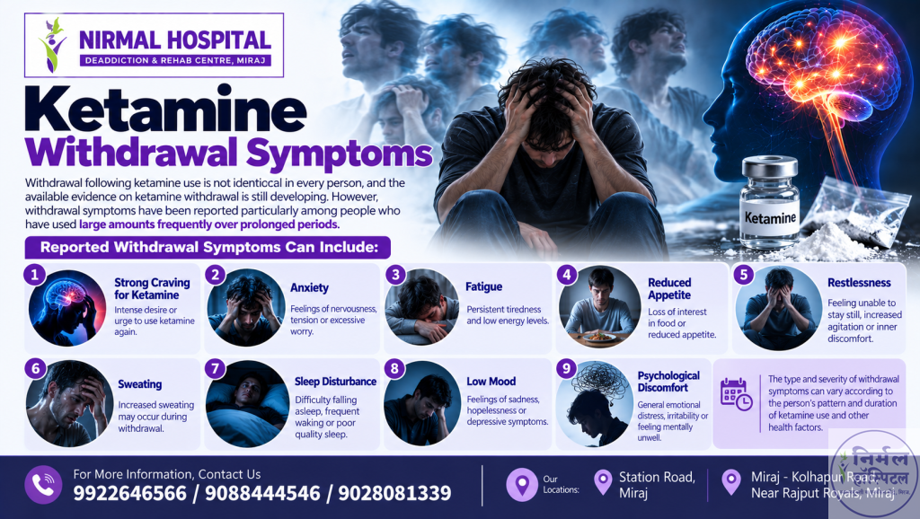 Ketamine Withdrawal Symptoms