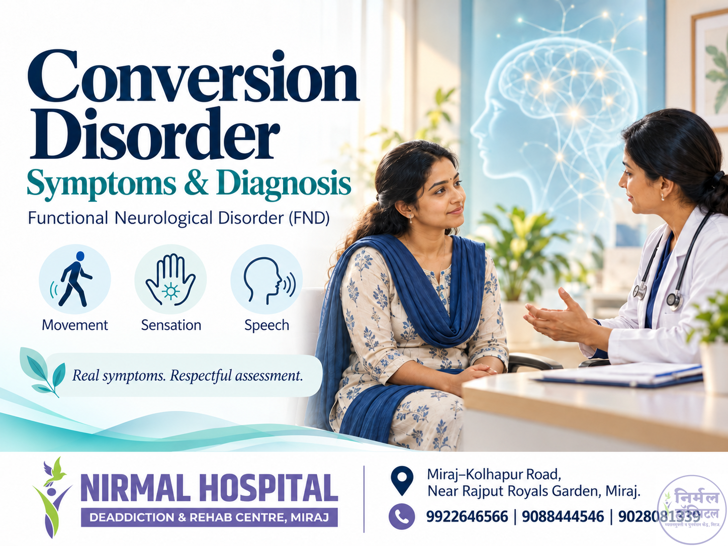 Hysterical Conversion Reaction Conversion Disorder: Symptoms and Diagnosis